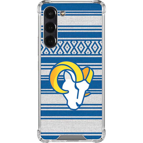 NFL Los Angeles Rams Trailblazer Galaxy S24 FE Clear Case