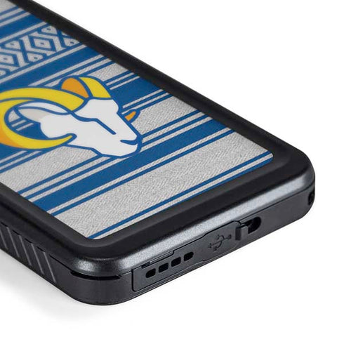 NFL Los Angeles Rams Trailblazer Galaxy S24 Waterproof Case