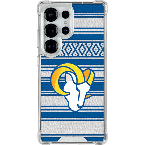 NFL Los Angeles Rams Trailblazer Galaxy S25 Ultra Clear Case