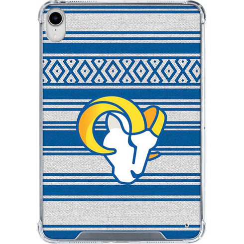 NFL Los Angeles Rams Trailblazer iPad 11th Gen (2025) Clear Case