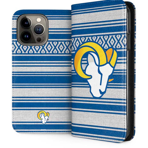 NFL Los Angeles Rams Trailblazer iPhone 15 Pro Max Folio Case
