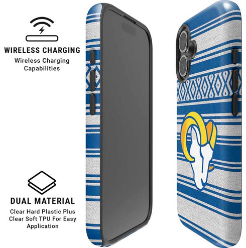 NFL Los Angeles Rams Trailblazer iPhone 16 Magsafe Impact Case