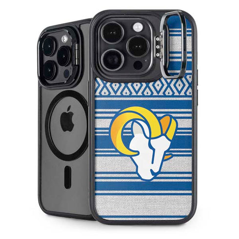 NFL Los Angeles Rams Trailblazer iPhone 16 Pro Max Kickstand Case