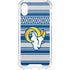 NFL Los Angeles Rams Trailblazer iPhone XS Clear Case