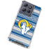 NFL Los Angeles Rams Trailblazer Moto G 5G (2025) Clear Case