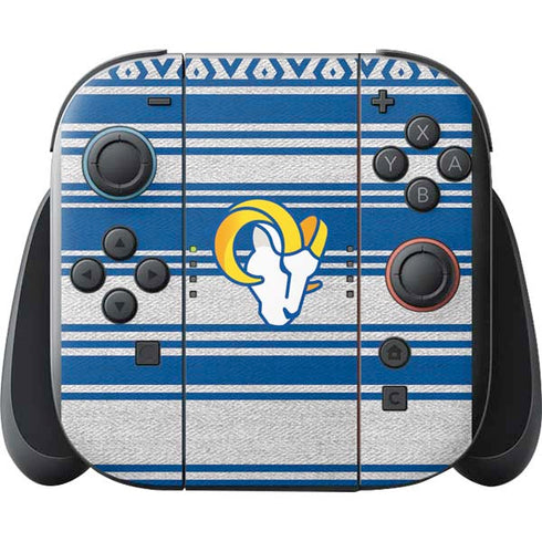 NFL Los Angeles Rams Trailblazer Nintendo Switch 2 (2025) with Joy-Con Skin