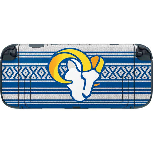 NFL Los Angeles Rams Trailblazer Nintendo Switch 2 (2025) with Joy-Con Skin