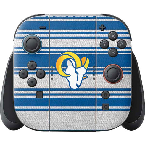NFL Los Angeles Rams Trailblazer Nintendo Switch 2 (2025) Joy-Con Controller Skin
