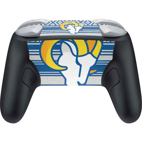 NFL Los Angeles Rams Trailblazer Nintendo Switch 2 (2025) Pro Controller Skin