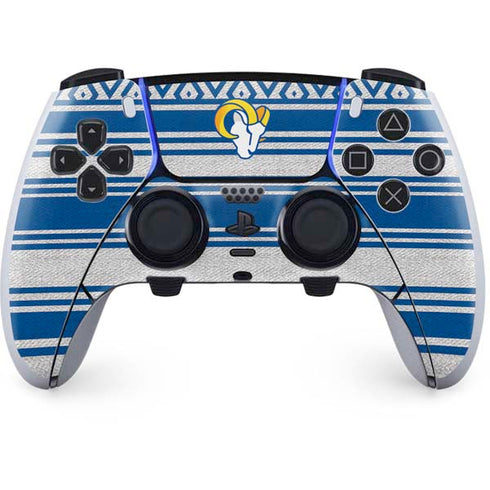 NFL Los Angeles Rams Trailblazer PS5 DualSense Edge Pro Controller Skin
