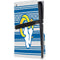 NFL Los Angeles Rams Trailblazer PS5 Pro Disk Console Skin