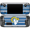 NFL Los Angeles Rams Trailblazer Steam Deck Handheld Gaming Computer OLED Skin