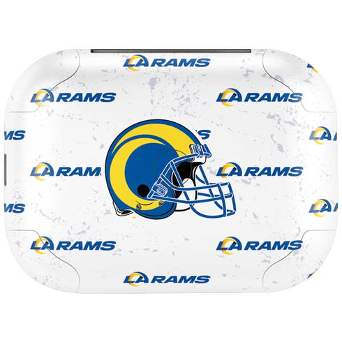 NFL Los Angeles Rams White Logo Blast Amazon Echo Buds Skin