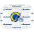 NFL Los Angeles Rams White Logo Blast Amazon Echo Buds Skin