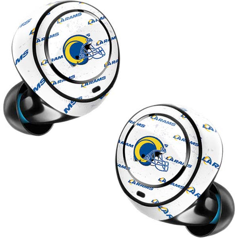 NFL Los Angeles Rams White Logo Blast Amazon Echo Buds Skin