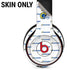 NFL Los Angeles Rams White Logo Blast Beats Solo 3 Wireless Skin