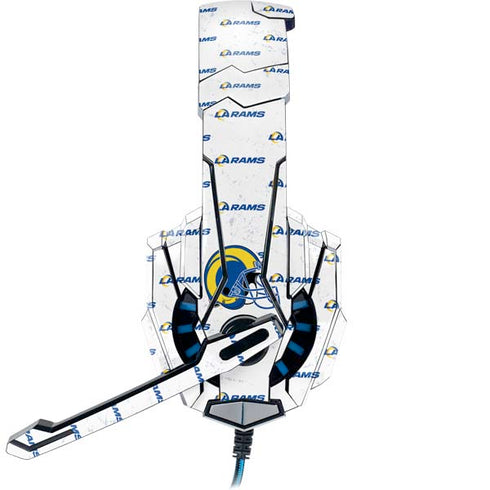 NFL Los Angeles Rams White Logo Blast BENGOO G9000 Skin