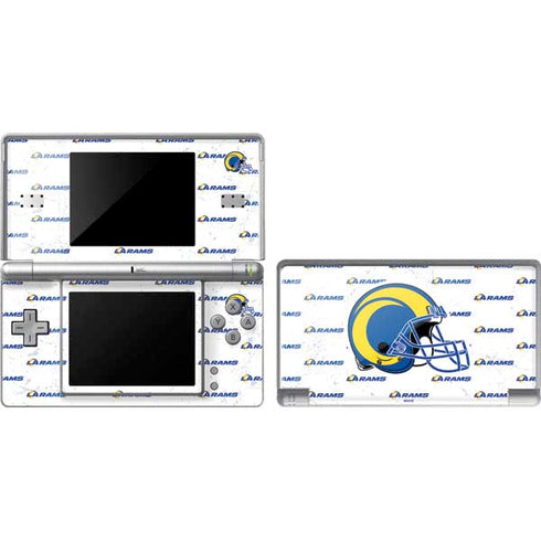 NFL Los Angeles Rams White Logo Blast Nintendo Skins