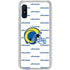 NFL Los Angeles Rams White Logo Blast Galaxy Cases