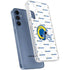 NFL Los Angeles Rams White Logo Blast Galaxy A35 5G Clear Case