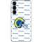 NFL Los Angeles Rams White Logo Blast Galaxy A35 5G Skin