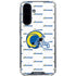 NFL Los Angeles Rams White Logo Blast Galaxy A36 5G Clear Case