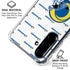 NFL Los Angeles Rams White Logo Blast Galaxy A36 5G Clear Case