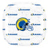 NFL Los Angeles Rams White Logo Blast Galaxy Buds Live Skin