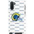 NFL Los Angeles Rams White Logo Blast Galaxy Cases