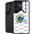 NFL Los Angeles Rams White Logo Blast Galaxy S24 FE Kickstand Case