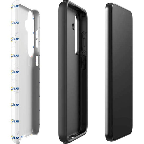 NFL Los Angeles Rams White Logo Blast Galaxy S25 Impact Case