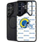 NFL Los Angeles Rams White Logo Blast Galaxy S25 Kickstand Case