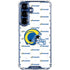 NFL Los Angeles Rams White Logo Blast Galaxy S25 Plus Clear Case