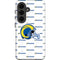 NFL Los Angeles Rams White Logo Blast Galaxy S26 Impact Case