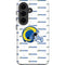 NFL Los Angeles Rams White Logo Blast Galaxy S26 Plus Impact Case
