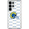 NFL Los Angeles Rams White Logo Blast Galaxy S26 Ultra Clear Case