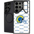 NFL Los Angeles Rams White Logo Blast Galaxy S26 Ultra Kickstand Case