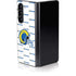 NFL Los Angeles Rams White Logo Blast Galaxy Z Fold5 5G Skin