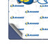 NFL Los Angeles Rams White Logo Blast Galaxy Z Fold6 Skin