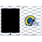 NFL Los Angeles Rams White Logo Blast iPad Skins