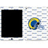 NFL Los Angeles Rams White Logo Blast iPad Skins