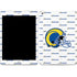 NFL Los Angeles Rams White Logo Blast Apple iPad Skin
