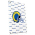 NFL Los Angeles Rams White Logo Blast Apple iPad Skin