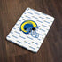 NFL Los Angeles Rams White Logo Blast Apple iPad Skin