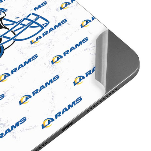 NFL Los Angeles Rams White Logo Blast Apple iPad Mini Skin