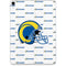 NFL Los Angeles Rams White Logo Blast Apple iPad Pro Skin
