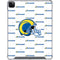 NFL Los Angeles Rams White Logo Blast iPad Cases
