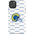 NFL Los Angeles Rams White Logo Blast iPhone Cases