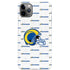 NFL Los Angeles Rams White Logo Blast iPhone Cases