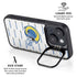 NFL Los Angeles Rams White Logo Blast iPhone 13 Kickstand Case